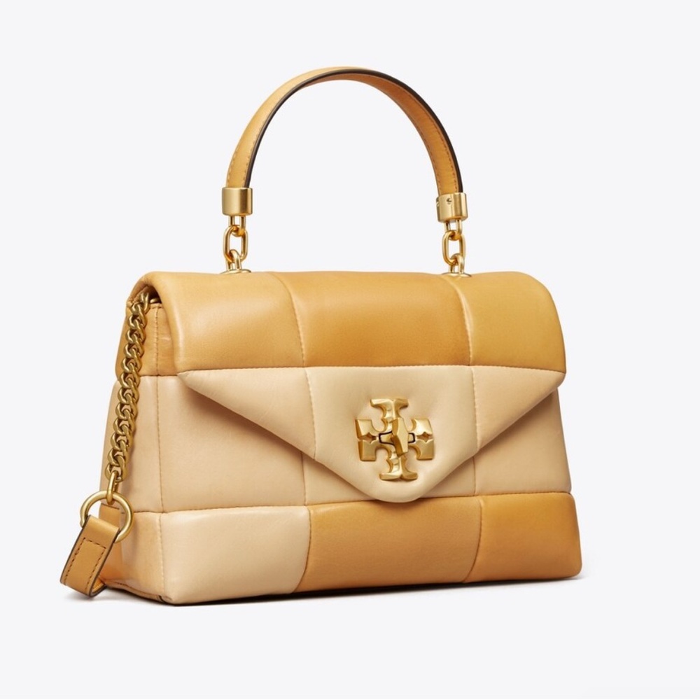 KIRA PATCHWORK SMALL TOP-HANDLE SATCHEL